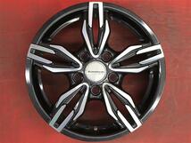 【 激安 中古 4本セット 】 5Wスポークタイプ VW/アウディ用 社外 アルミホイール 15inch 6J インセット+47 PCD112 5穴 ハブ径Φ57 cc15_画像3