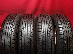 中古タイヤ 145/80R12 74S 4本セット ヨコハマ DNA エコス ES300 YOKOHAMA DNA ECOS ES300 8.5分山★n12 エブリィ キャリィ サンバー