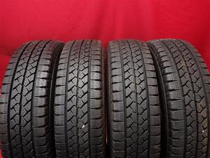 スタッドレス4本 165R13 6PR 4本セット ブリヂストン ブリザック VL1 BRIDGESTONE BLIZZAK VL1 9分山★stati13 プロボックス カローラ