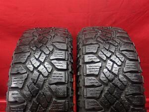 中古タイヤ 265/65R18 114S 2本セット グッドイヤー デュラトラック - GOODYEAR DURATRAC - 8.5分山 FJクルーザー タンドラ