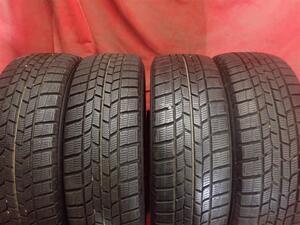 スタッドレス4本 《グッドイヤー》アイスナビ6 185/65R14-86Q 9/8.5分山★ モビリオスパイク エアウェイブ ファミリア stati14