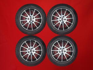 スタッドレス 12スポークタイプ1P+ダンロップウィンターMAXX02(WM02)[185/60R15]9/8.5分山★シエンタに！stwt15