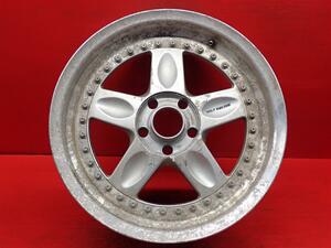 【 ジャンク 】 単品 社外 ホイール 1本 RAYS レイズ VOLK RACING ボルクレーシング Gr.C ★ 7J-16 PCD114.3 5穴 +25 ハブ73 ★ ja16