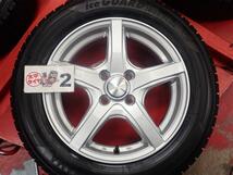 スタッドレス 5スポークタイプ1P+ヨコハマアイスガード5プラスIG50 175/65R15 8分山★アクアスイフトに！stwt15_画像6