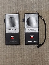 古いトランシーバー PARTY パーティー 3 transistor トランジスター TRANSCEIVER ジャンク品 使用不可 昭和レトロ_画像2