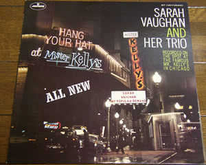 国内盤 1974年 Sarah Vaughan And Her Trio - At Mister Kelly's - LP レコード / September In The Rain,Just A Gigolo,Mercury - BT-1307