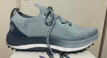 UA☆UNDER ARMOUR☆アンダーアーマー☆カリー チャージド スパイクレス☆Harbor Blue☆Gray☆25㎝☆ 3025072_画像6