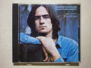 『James Taylor/Sweet Baby James(1970)』(1988年発売,20P2-2091,2nd,廃盤,国内盤,歌詞対訳付,Fire And Rain,Oh Susannah,SSW名盤)