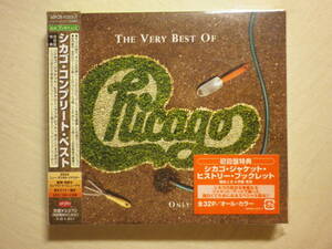 初回限定盤 『Chicago/The Very Best Of Chicago(2002)』(リマスター音源,2002年発売,WPCR-11310/1,国内盤帯付,歌詞対訳付,2CD,全39曲)