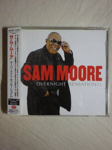 『Sam Moore/Overnight Sensational(2006)』(2006年発売,WPCR-12433,国内盤帯付,歌詞対訳付,Soul,Sam & Dave,Eric Clapton,Mariah Carey)