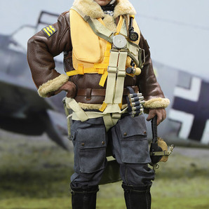 D80165 アドルフ・ガーランド 1/6スケールフィギュア DID WW2 German Luftwaffe Ace Pilot - Adolf Galland 第二次大戦 ドイツ空軍の画像1