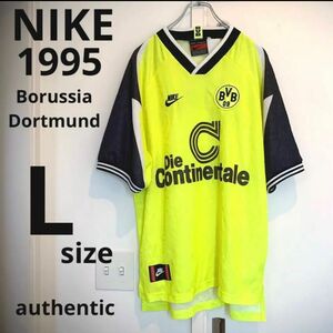 【vintage NIKE】95年　NIKE ボルシア　ドルトムント ユニフォーム