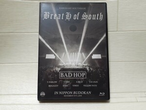 Blu-ray BAD HOP BreatH of South IN NIPPONBUDOKAN NOVEMBER 13TH 2018◆日本武道館ライブ/kawasaki southside