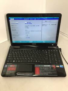 即決☆[BIOS確認］TOSHIBA dynabook T350/36AB PT35036ASFB ノートPC Core i5-460M 2.53GHz 2GB【現状渡し】