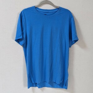 新品未使用 M Nike NY DF S/S トップ DM7826-462 yoga ナイキ ヨガウェア 半袖Tシャツ メンズ トレーニング ブルー 青 ストレッチ