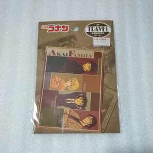 新品 トラベルステッカー 赤井ファミリー 赤井秀一 メアリー 世良真純 羽田秀吉 travel sticker 名探偵コナン シール ステッカー