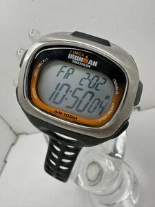 【TIMEX】IRONMAN 腕時計 中古品　電池交換済み　稼動品　わけあり35-10
