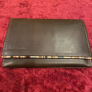 Paul Smith ポールスミス レザー 本革 カードケース 名刺入れ