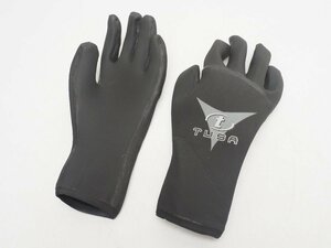 USED TUSA ツサ ウィンターグローブ 3ｍｍ サイズ:ＸS ランク:AA ウインターグローブ スキューバダイビング用品 [T54816]