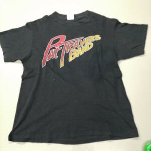 C08 バンドTシャツ パットトラバース ロゴT you still donnt tell me what to do tour 1987 PAT TRAVERS ヴィンテージ 袖シングルステッチ