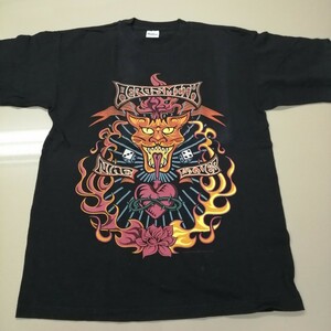 C08 バンドTシャツ　エアロスミス　ヴィンテージ　AEROSMITH nine lives 1997