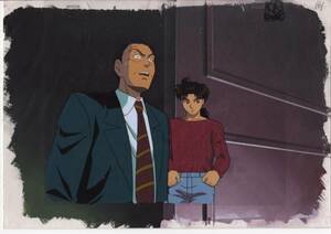 Art hand Auction Kindaichi Case Files Fond dessiné à la main Cel 4 pièces Ensemble 1 # Illustration originale Antique, Animation sur celluloïd, Rang K, Les dossiers Kindaichi