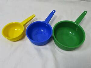 [ Aichi store ]3 point set sale * ASCOasko single-handled pot set toy cooking ... colorful baby baby child 