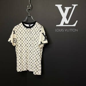 2021AW LOUIS VUITTON ルイヴィトン ミックスモノグラム チェーン Tシャツ size XS 国内正規品 RW212W GR5 FLTS25 813055