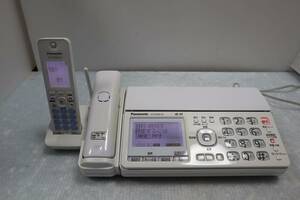 E4020 Y L secondhand goods Panasonic KX-PZ500DL Panasonic .....FAX telephone machine cordless handset attaching. with translation : photograph 9 sheets eyes . reference 