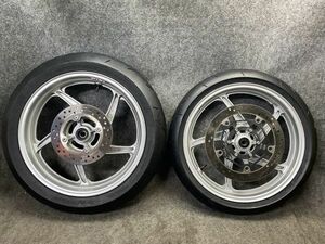 CBR250R (MC41）前後DISC付ホイ－ル&DL α-13H装着