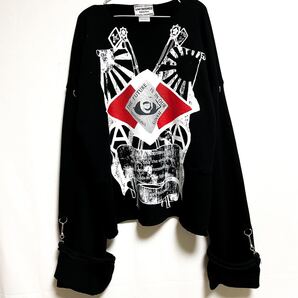 UNFINISHED World eyeガーゼシャツ トレーナーブラックseditionariesセディショナリーズundercover