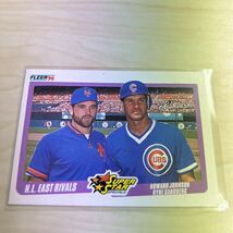 1990 Fleer 10カード Frank Tamana.Haward Johnson.Lou Whitaker.Brett Butler.Brady Anderson.Bret Saberhagen.Ron Gant.Will Clark.他_画像1