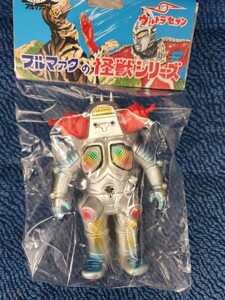 即決 ブルマァク リトル キングジョー シルバー　 ソフビ ウルトラセブン フィギュア sofvi bull mark ultraman 新品未開封