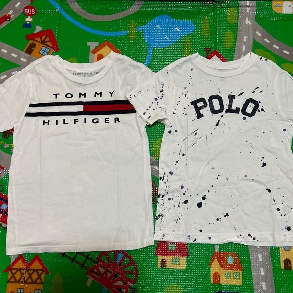 polo ラルフローレン トミーフィルフィガー 6 120 半袖Tシャツ 2点セット