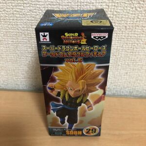 スーパードラゴンボールヒーローズ ワールドコレクタブルフィギュア vol.6 超サイヤ人3ゴジータ:ゼノ 新品 即決