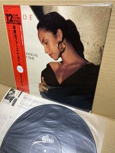 PROMO！美盤12''帯付！SADE / Never as Good as the First Time Epic 123P-727 見本盤 シャーデー プロミス PROMISE SAMPLE 1986 JAPAN NM