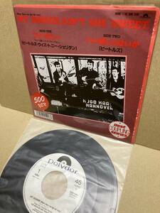 PROMO！稀7''！ビートルズ Beatles With Tony Sheridan / My Bonnie マイ・ボニー Polydor 5DM 0185 見本盤 プロモ SAMPLE 1987JAPAN NM