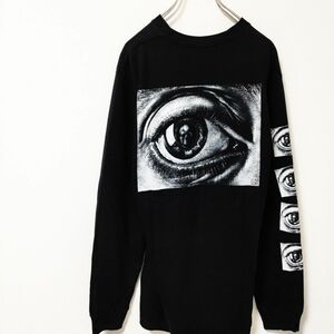 SUPREME M. C. Escher Eye ロンT Mサイズ 古着 長袖Tシャツ ロングスリーブ