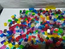 LEGO　クリア ブロック　パーツ　スケルトン ブロック　大量まとめてセット_画像2