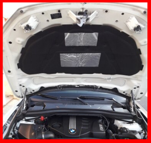 BMW X1 2010-2015 ボンネット エンジンルーム 遮音 断熱パッド カスタム 防音シート アクセサリー 