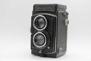 【訳あり品】 ローライ Rolleicord Carl Zeiss Jena Triotar 7.5cm F3.5 二眼カメラ C9680