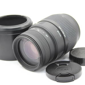 【返品保証】 シグマ Sigma DG 70-300mm F4-5.6 前後キャップ フード付き ペンタックスマウント レンズ C9693の画像1