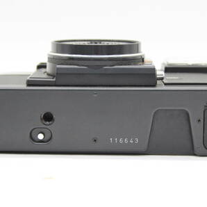 【返品保証】 コニカ Konica C35 AF Hexanon 38mm F2.8 ケース付き コンパクトカメラ C9729の画像7