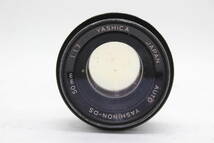 【訳あり品】 ヤシカ Yashica TL Electro X ブラックボディ Auto Yashinon DS-M 50mm F1.7 M42マウント ボディレンズセット C9738_画像9