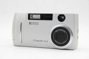 [ returned goods guarantee ] Ricoh Ricoh Caplio G4 5.5-16.5mm F2.6-4.7 battery attaching compact digital camera C9757