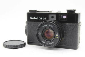 【返品保証】 ローライ Rollei XF35 ブラック Sonnar 40mm F2.3 コンパクトカメラ s281