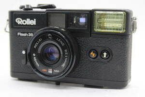 【訳あり品】 ローライ Rollei Flash 35 ブラック 38mm F2.8 コンパクトカメラ s283