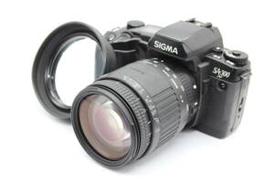 【返品保証】 シグマ Sigma SA-300 ブラック Zoom 28-200mm F3.8-5.6 ボディレンズセット s357