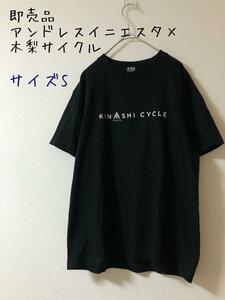 即売品　アンドレスイニエスタ×木梨サイクル　プリントTシャツ　S