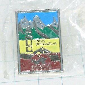 送料無料)未使用 スイス ブレガリア谷 登山 観光旅行記念 輸入 ピンバッジ PINS ピンズ A18717